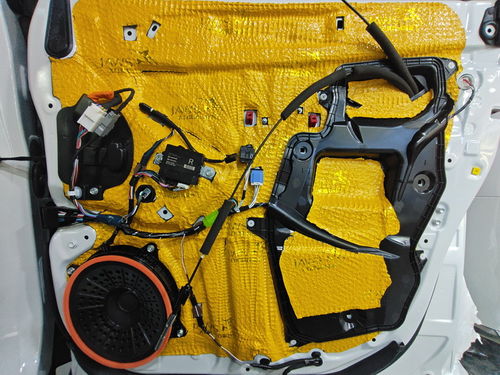 阻隔噪声，提升驾乘舒适性——兰州金佰盛丰田威尔法汽车隔音改装大白鲨锻压件