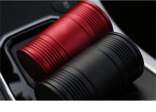 车载铝合金烟灰缸 兼具实用与潮牌的创意汽车内饰礼品